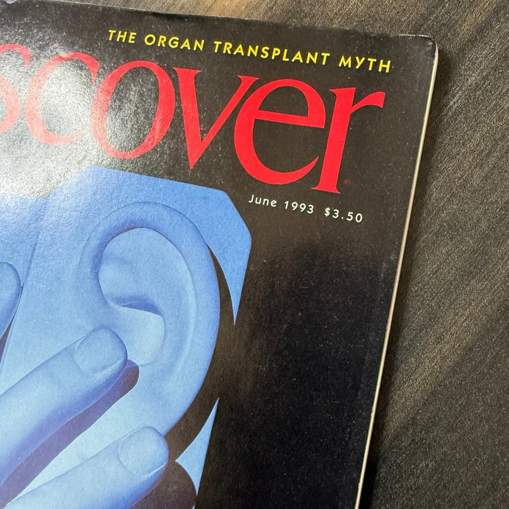 Discover Magazine June‎ 1993 The Mystery of Sense The World of Science Special